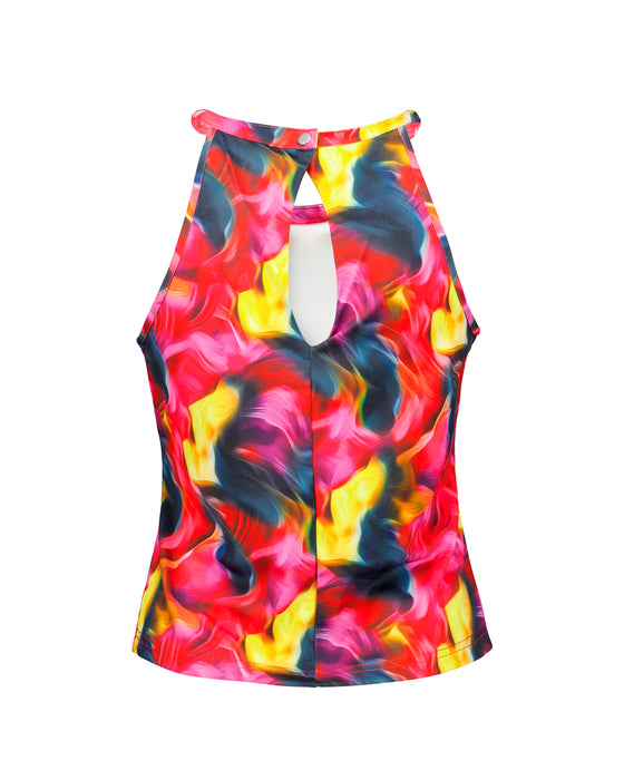 SANDY HALTER NECK TOP
